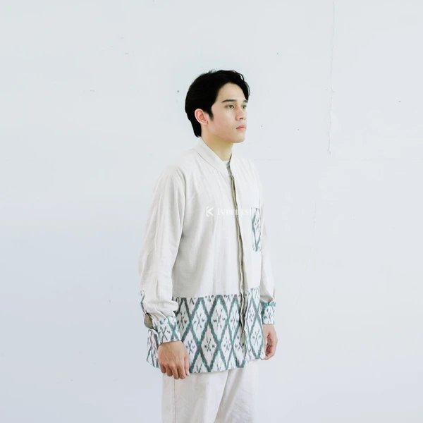 KAINNESIA Koko Tenun Pria Seraya Series Fit to L