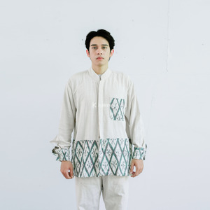 KAINNESIA Koko Tenun Pria Seraya Series Fit to L