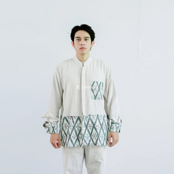 KAINNESIA Koko Tenun Pria Seraya Series Fit to L