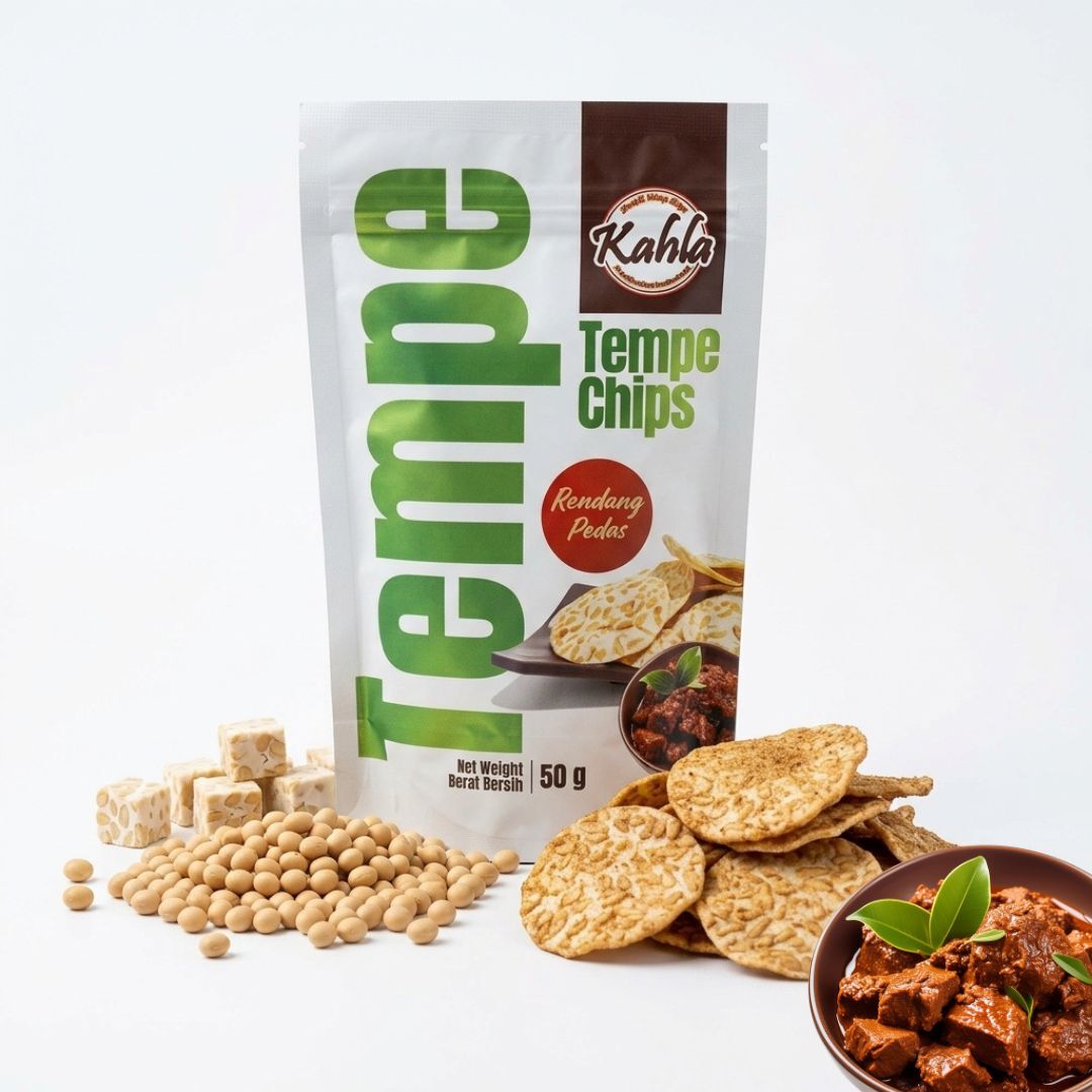 Keripik Tempe Kahla Rendang
