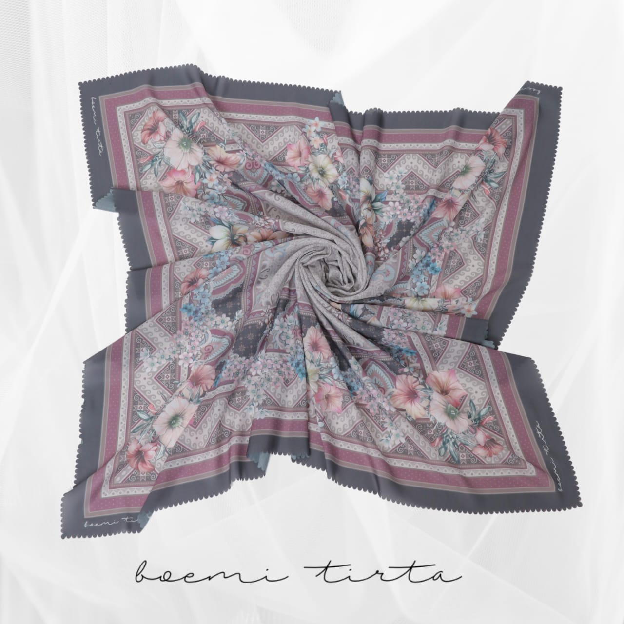 Boemi Tirta - Scarves series Artifically