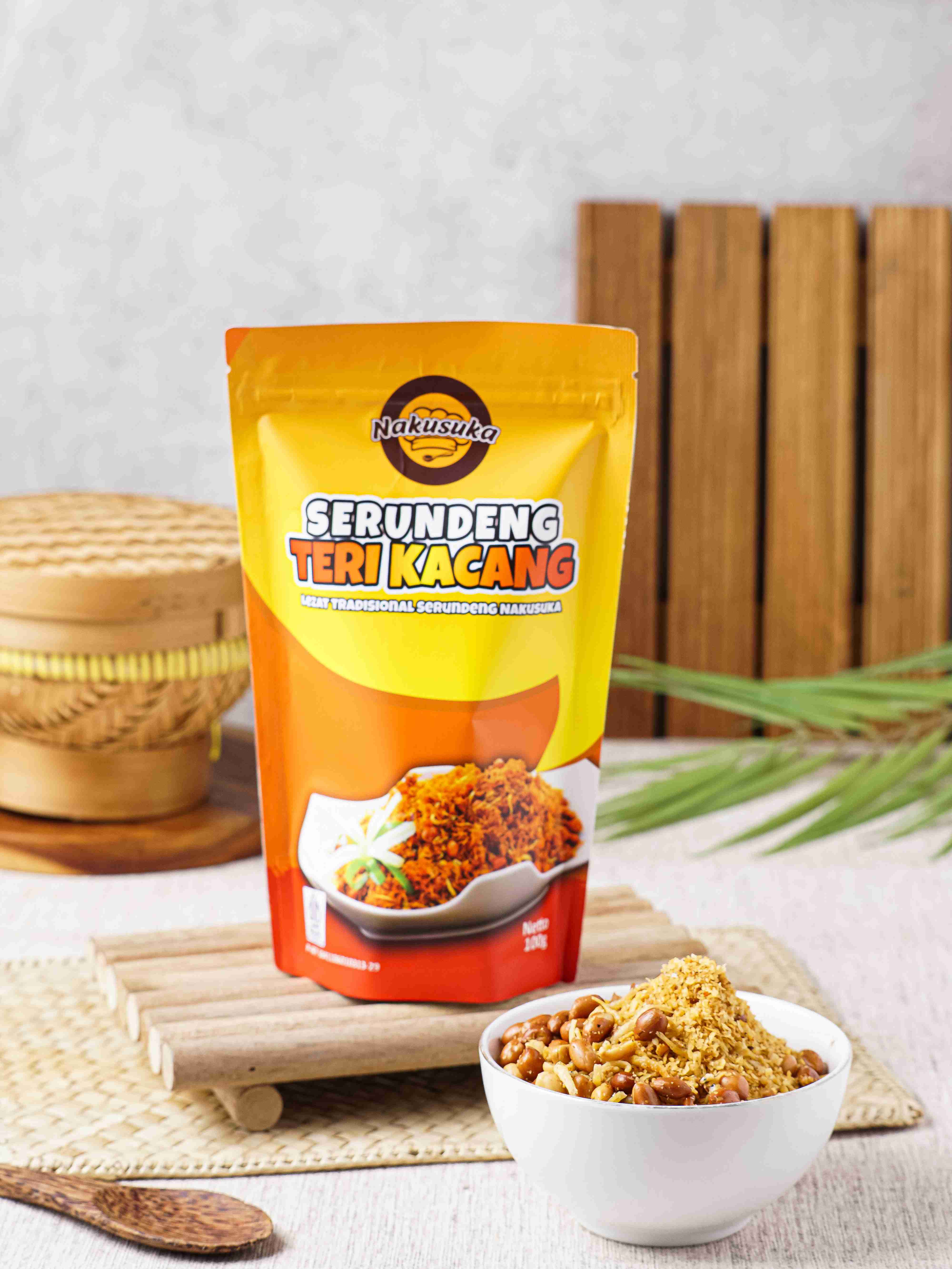 Serundeng Teri Kacang