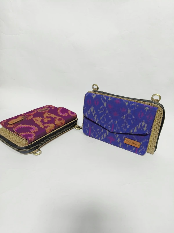 UWAISGEN Tas Selempang Goni Endek Etnik Bali Handmade Eva Landscape