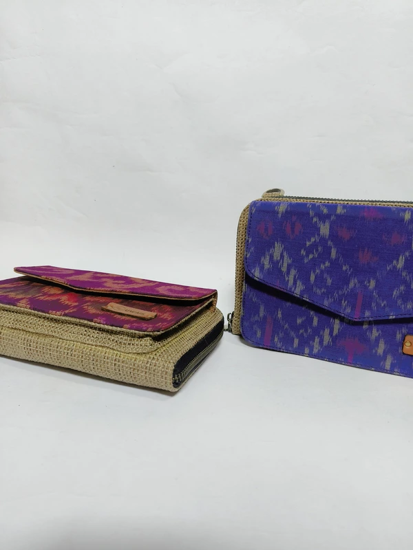 UWAISGEN Tas Selempang Goni Endek Etnik Bali Handmade Eva Landscape
