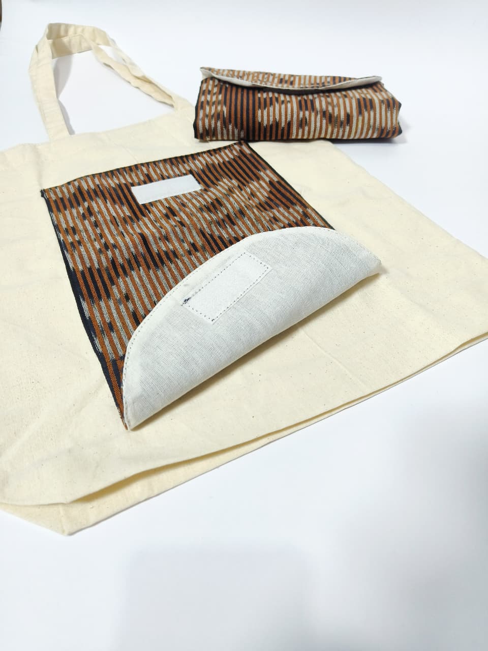 UWAISGEN Totebag Lipat Endek Etnik Bali Handmade Dhea Lipat