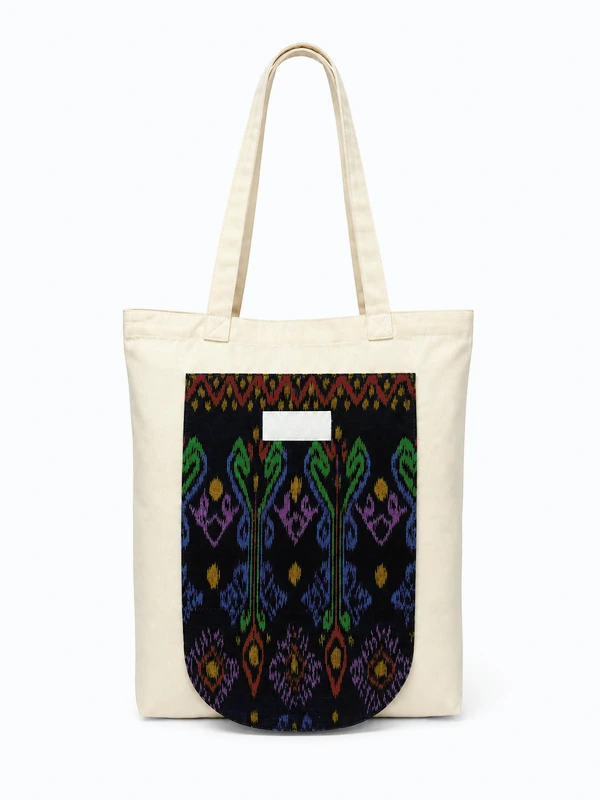 UWAISGEN Totebag Lipat Endek Etnik Bali Handmade Dhea Lipat