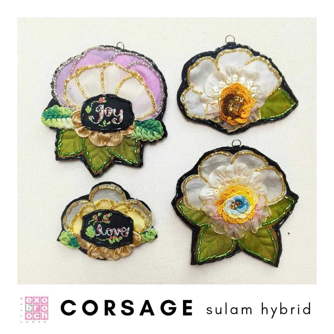 Corsage Sulam Hybrid | Bros & Bagcharm