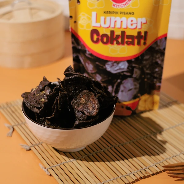 Keripik Pisang Lumer Coklat 100g
