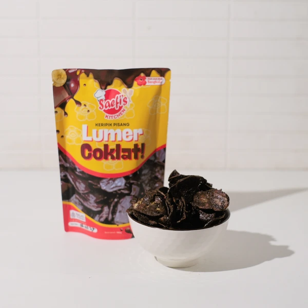Keripik Pisang Lumer Coklat 100g
