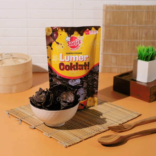 Keripik Pisang Lumer Coklat 100g