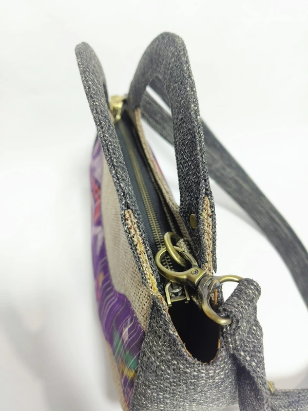 UWAISGEN Tas Wanita Goni Endek Etnik Bali Handmade Amara Slingbag