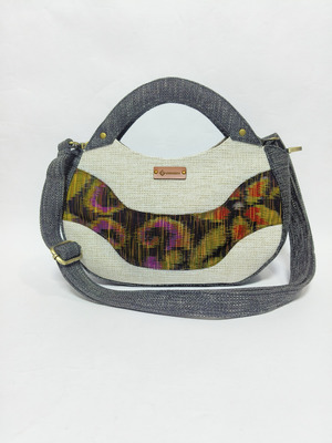 UWAISGEN Tas Wanita Goni Endek Etnik Bali Handmade Amara Slingbag
