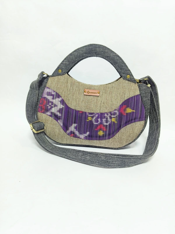 UWAISGEN Tas Wanita Goni Endek Etnik Bali Handmade Amara Slingbag