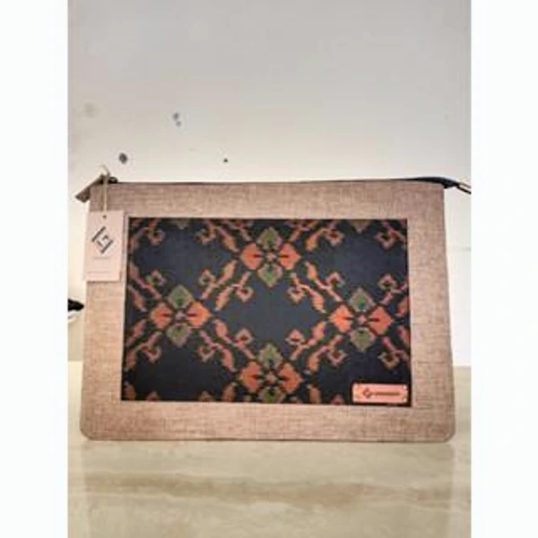 UWAISGEN Tas Laptop Goni Endek Etnik Bali Handmade Labis Bag 15 inchi