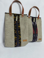 UWAISGEN Tas Tumbler Tas Endek Etnik Bali Handmade Fathur Bag