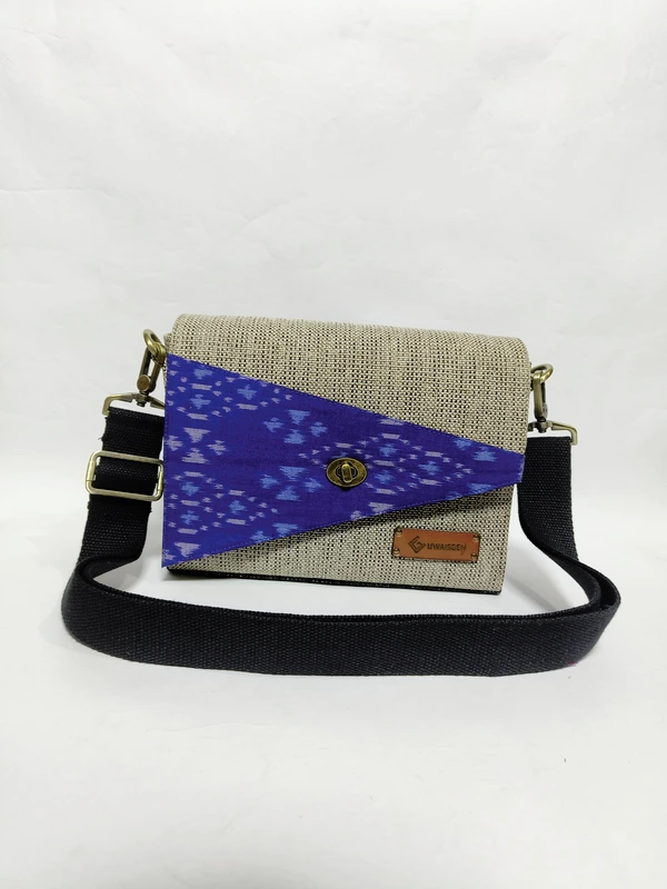 UWAISGEN Tas Selempang Tas Endek Etnik Bali Handmade Sakha Slingbag