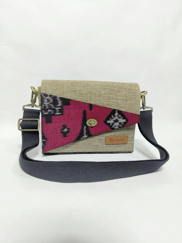 UWAISGEN Tas Selempang Tas Endek Etnik Bali Handmade Sakha Slingbag
