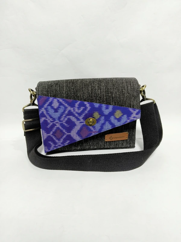 UWAISGEN Tas Selempang Tas Endek Etnik Bali Handmade Sakha Slingbag