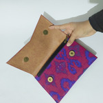 UWAISGEN Dompet Wanita Dompet Endek Etnik Bali Handmade Dompet Selendang