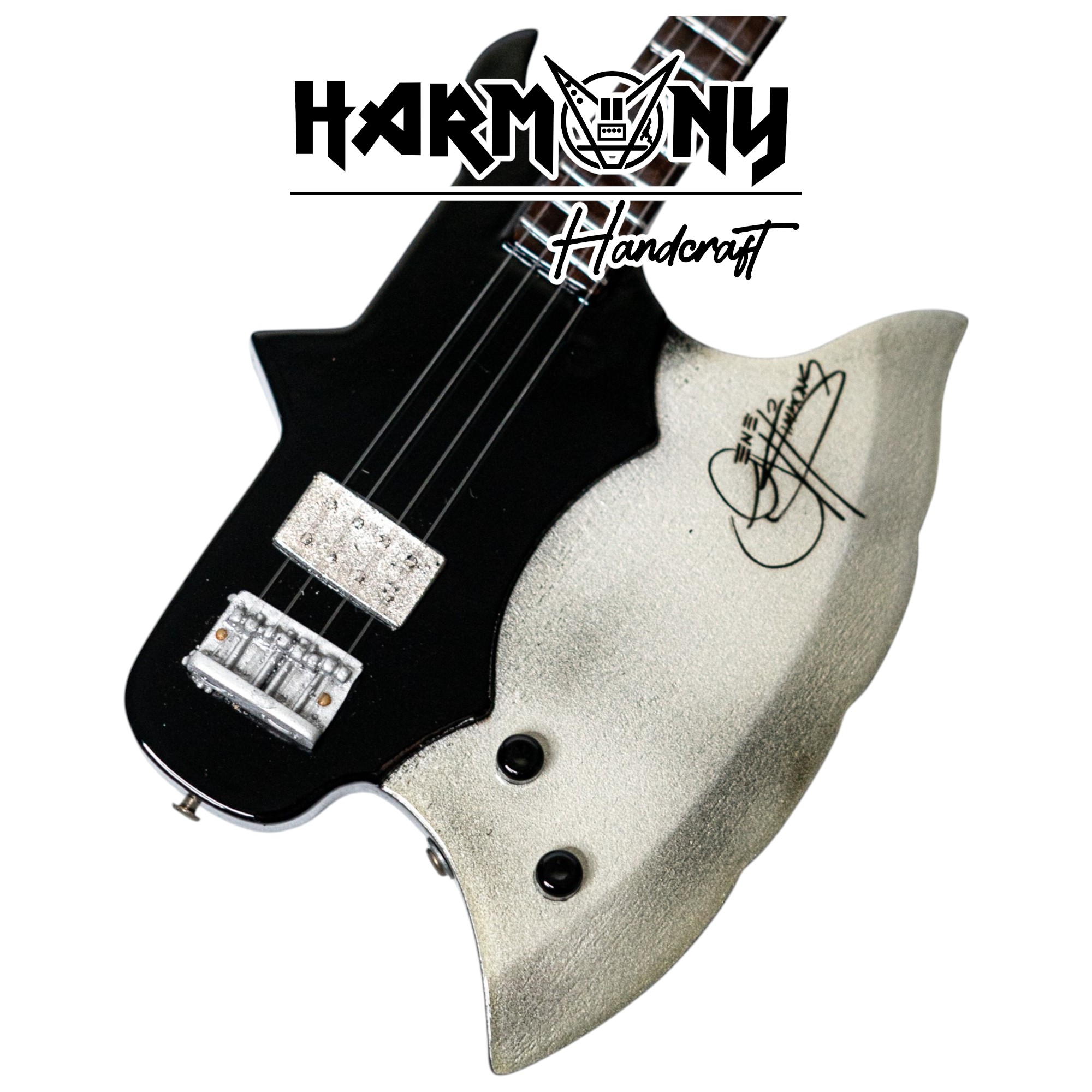 Mini Bass Gene Simmons Axe Bass (KISS)