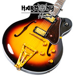 Mini Gitar Gibson 1961 Super 400 Sunbrust