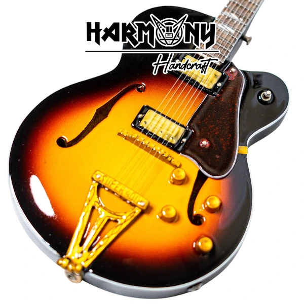 Mini Gitar Gibson 1961 Super 400 Sunbrust