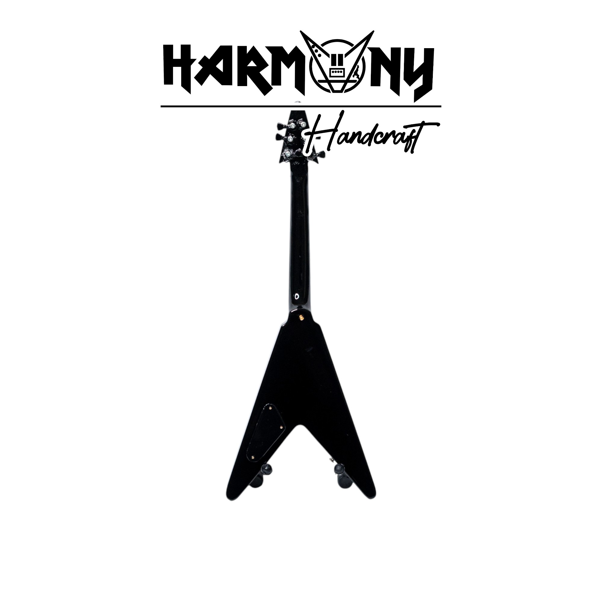 Mini Gitar James Hetfield Hot Rod Flames (METALLICA)