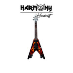 Mini Gitar James Hetfield Hot Rod Flames (METALLICA)