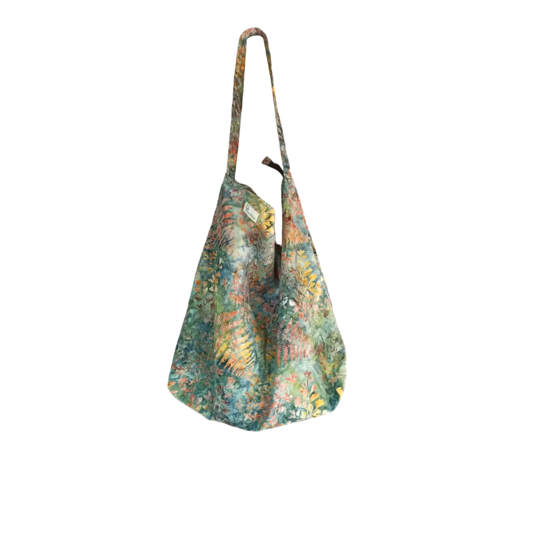 Laksita Totebag Batik Cap Ukuran Regular tali fix -Tas Batik - middaclo
