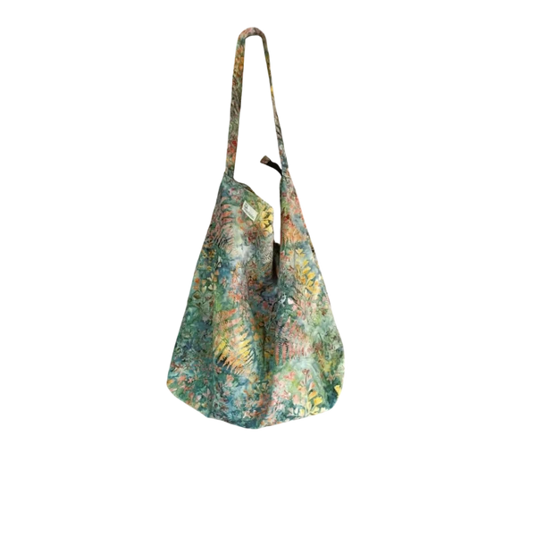 Laksita Totebag Batik Cap Ukuran Regular tali fix -Tas Batik - middaclo