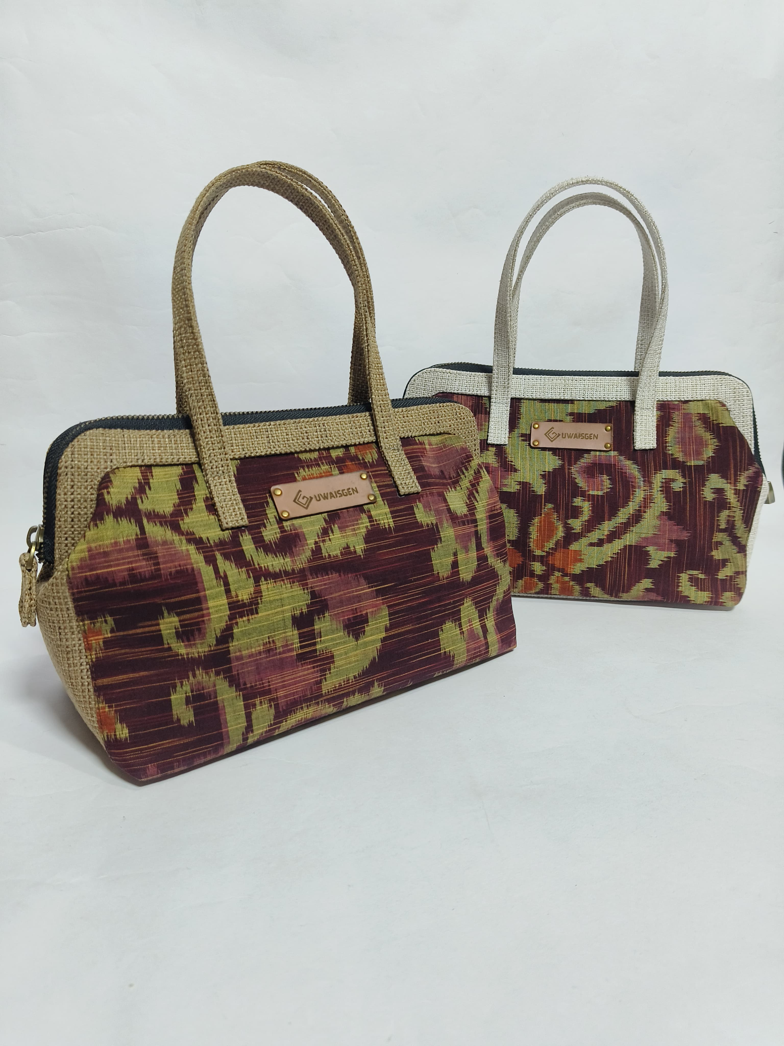 UwaisGen Ayra Bag Goni Tenun Endek Tas Etnik Bali Handmade