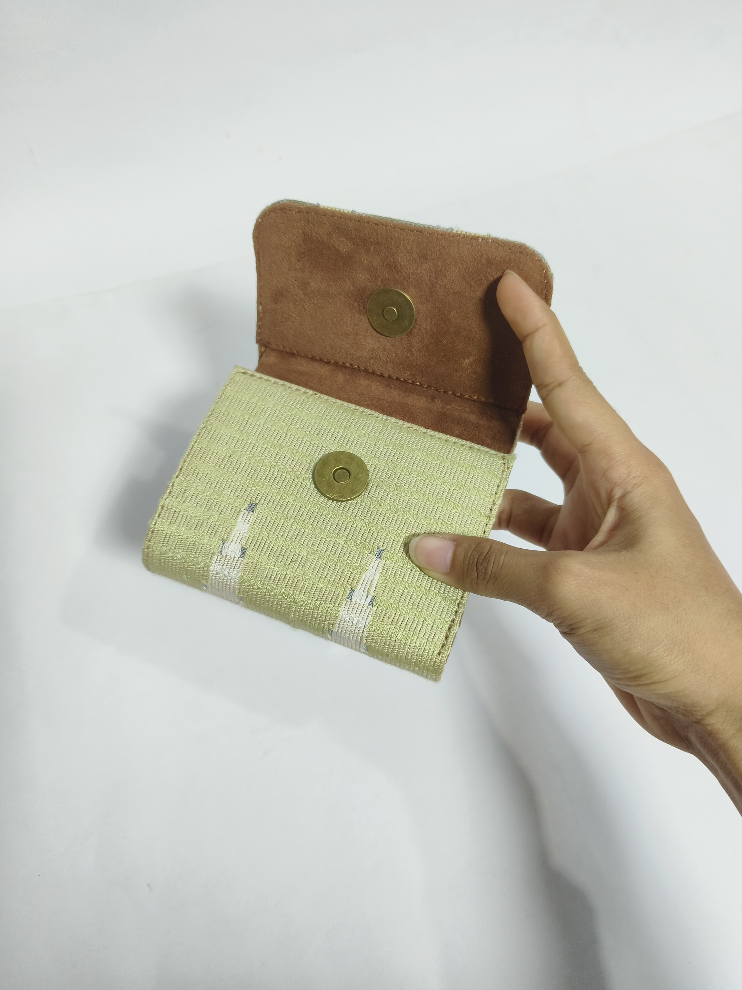UwaisGen Dompet Lipat Sena Tenun Rangrang Etnik Bali Handmade
