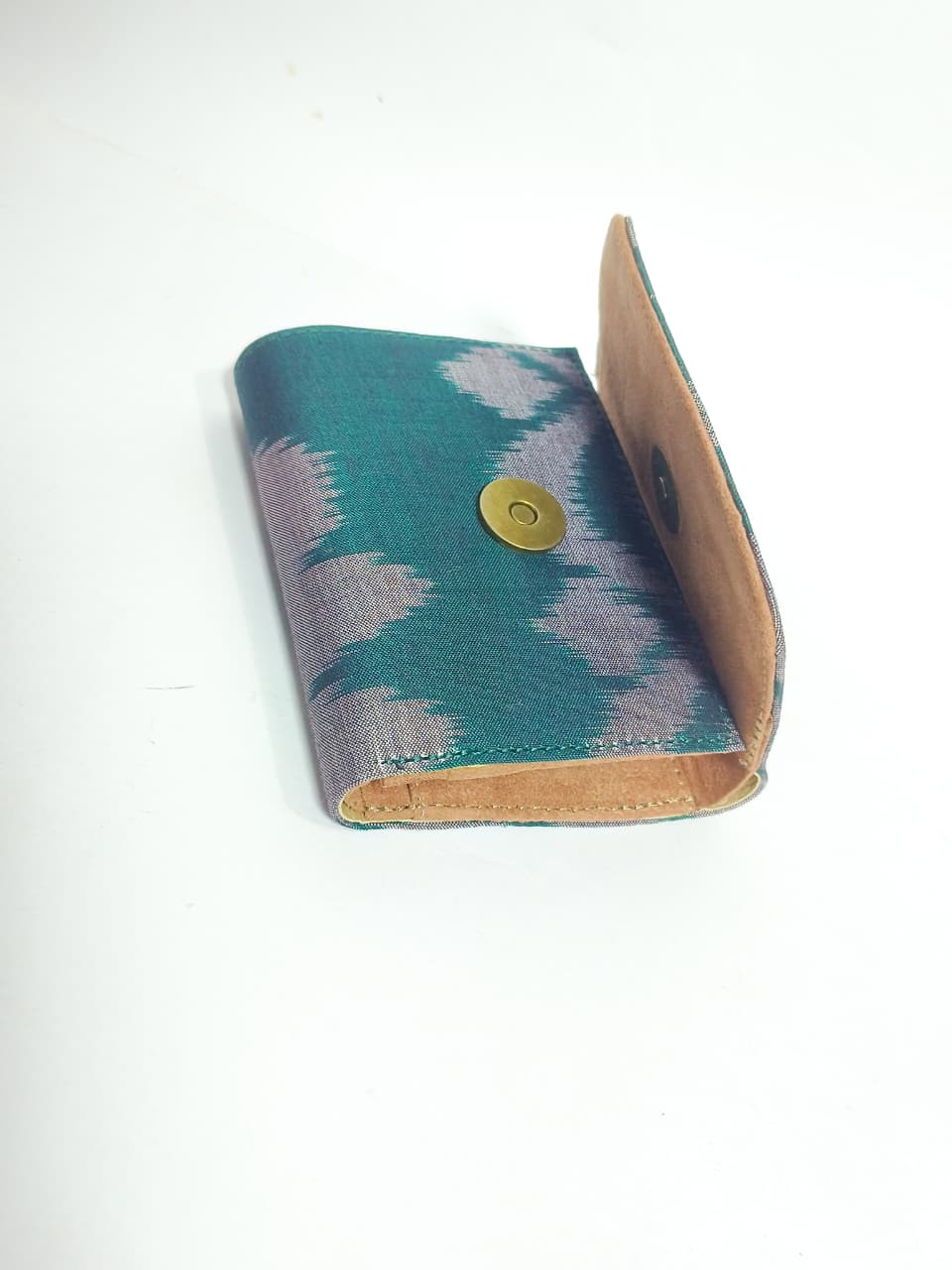 UWAISGEN Dompet Lipat Wanita Dompet Endek Etnik Bali Handmade Dompet Sena