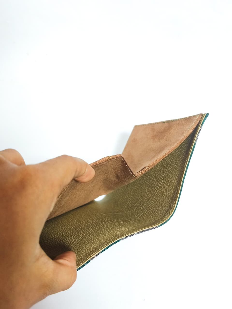 UWAISGEN Dompet Lipat Wanita Dompet Endek Etnik Bali Handmade Dompet Sena
