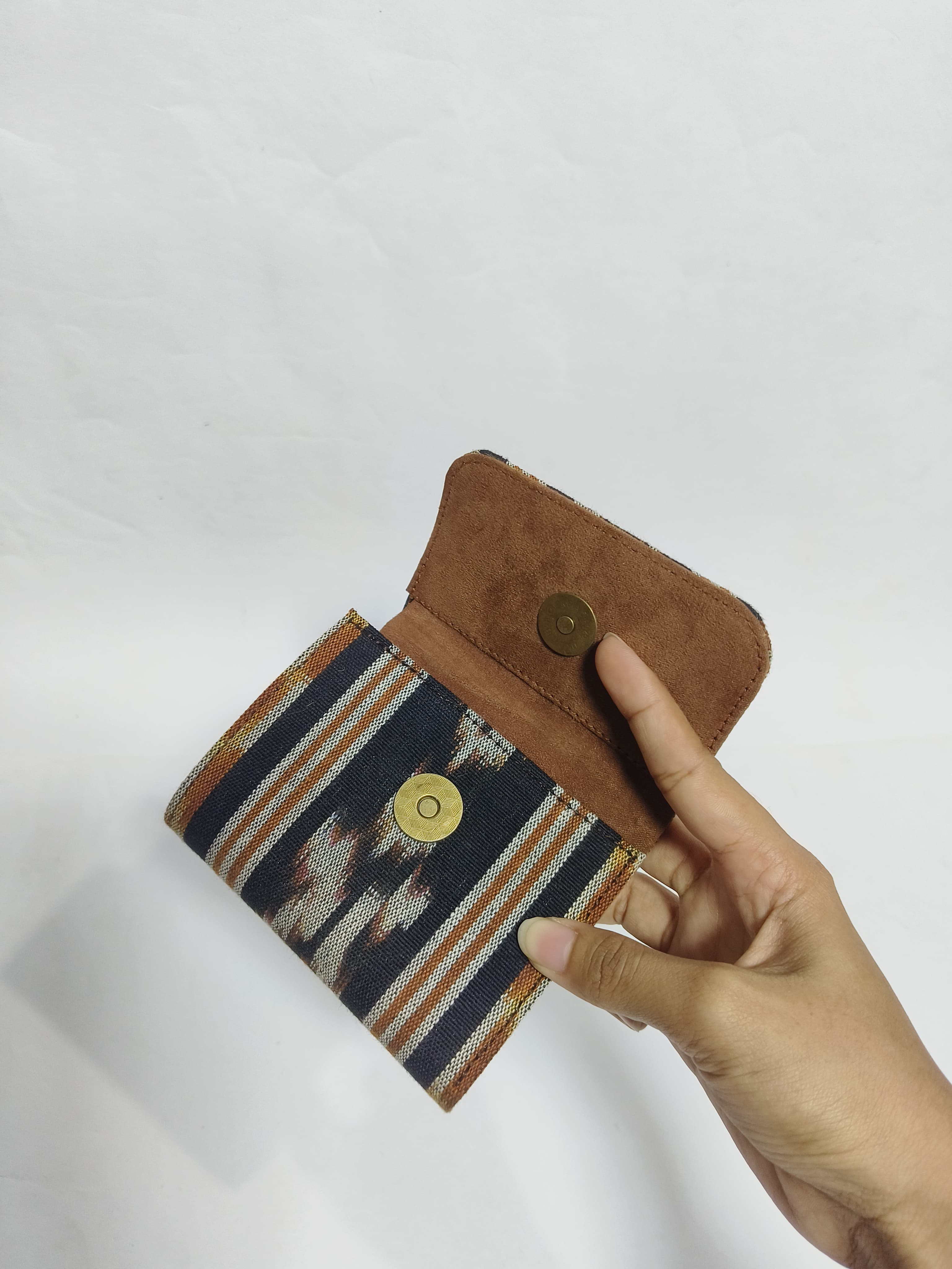 UwaisGen Dompet Lipat Sena Tenun Blanket Etnik Bali Handmade