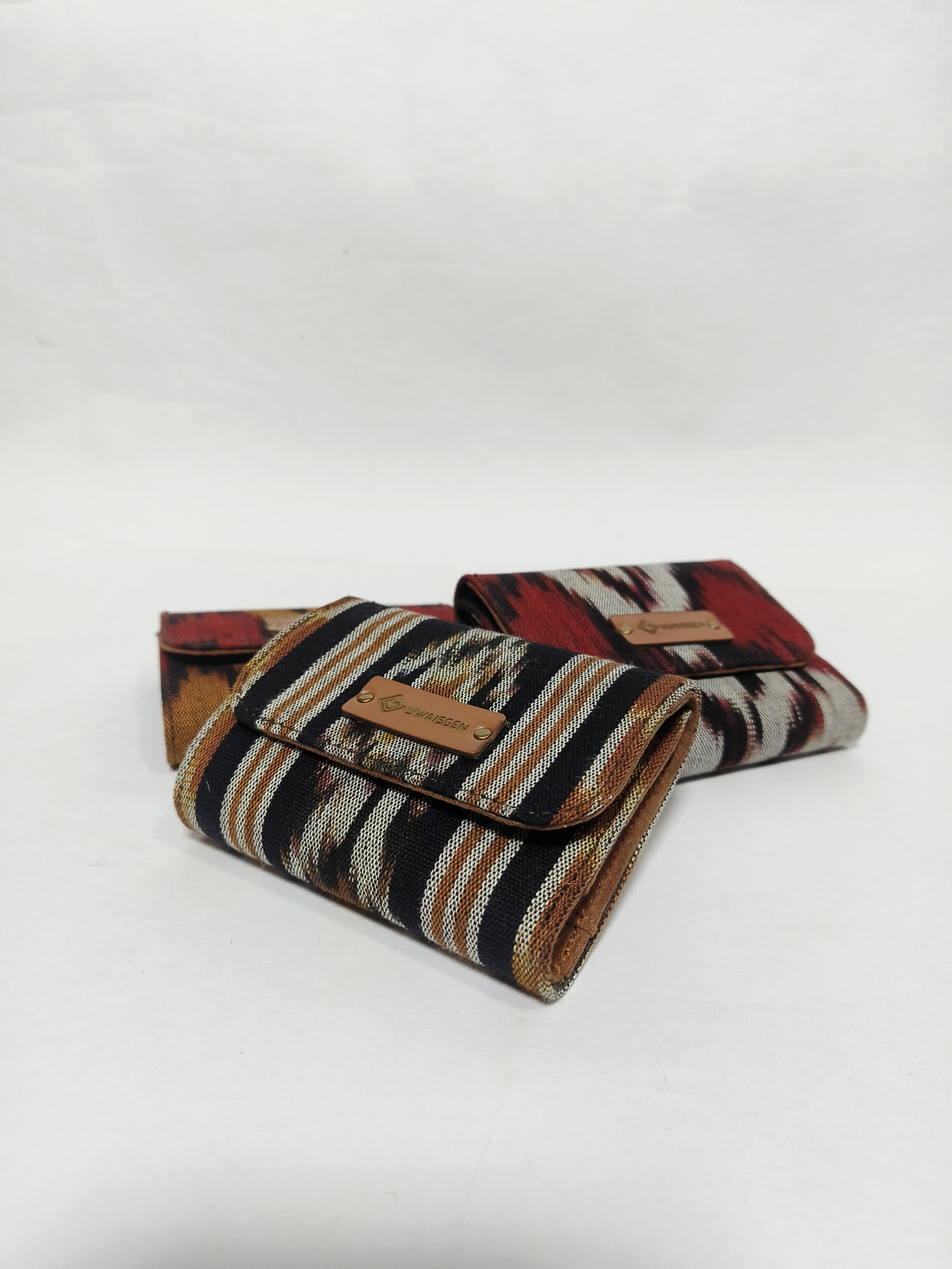 UwaisGen Dompet Lipat Sena Tenun Blanket Etnik Bali Handmade