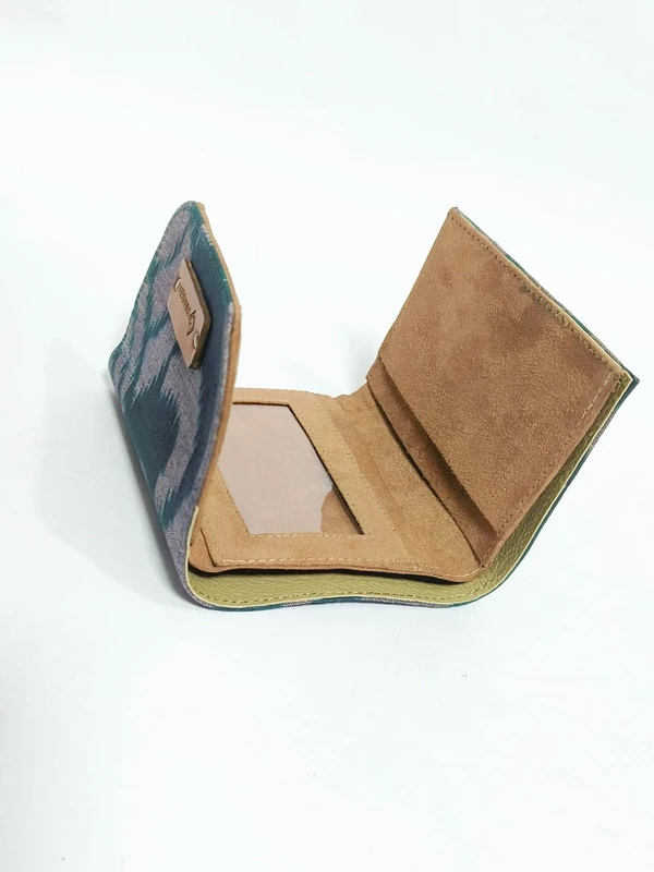 UWAISGEN Dompet Lipat Wanita Dompet Endek Etnik Bali Handmade Dompet Sena