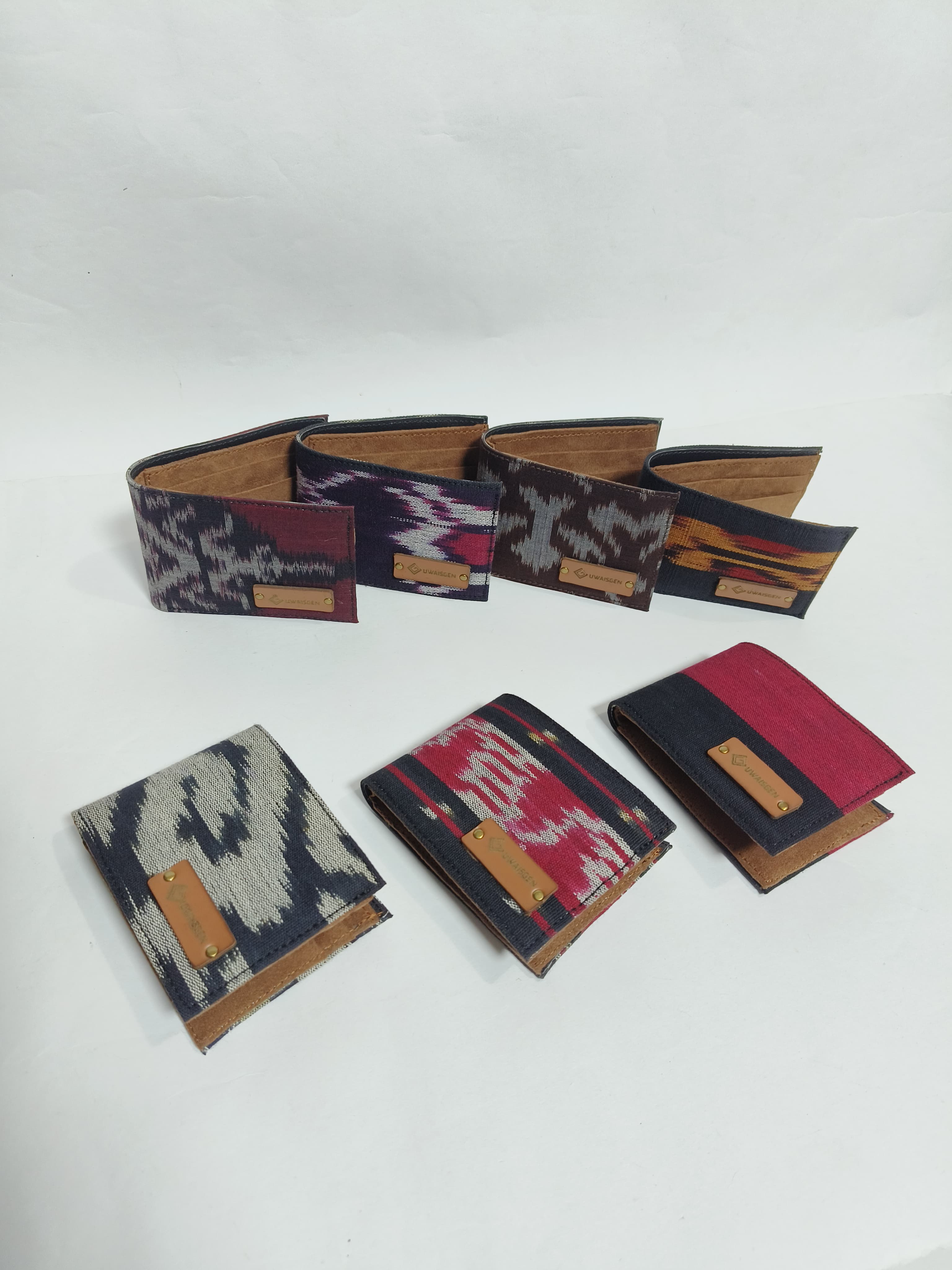 UwaisGen Dompet Saku Kaiden Tenun Blanket Etnik Bali Handmade