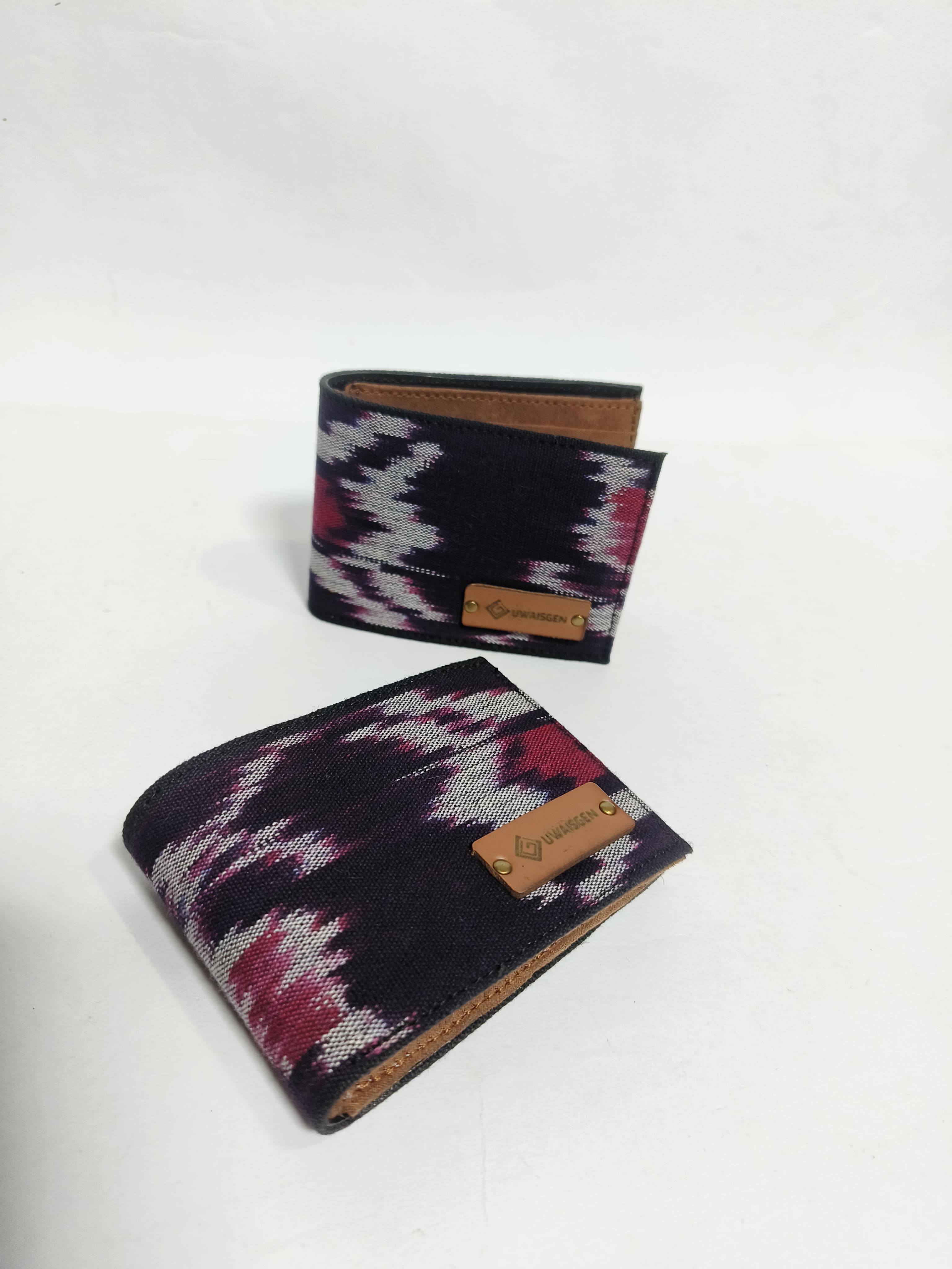 UwaisGen Dompet Saku Kaiden Tenun Blanket Etnik Bali Handmade