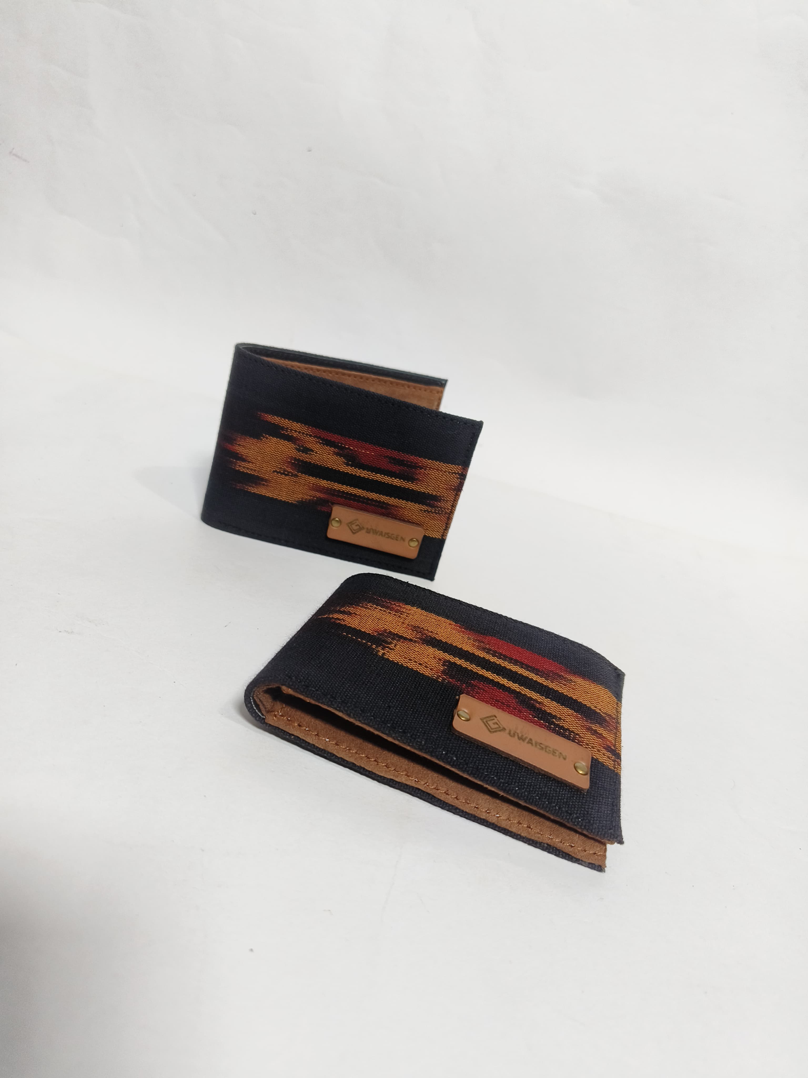 UwaisGen Dompet Saku Kaiden Tenun Blanket Etnik Bali Handmade