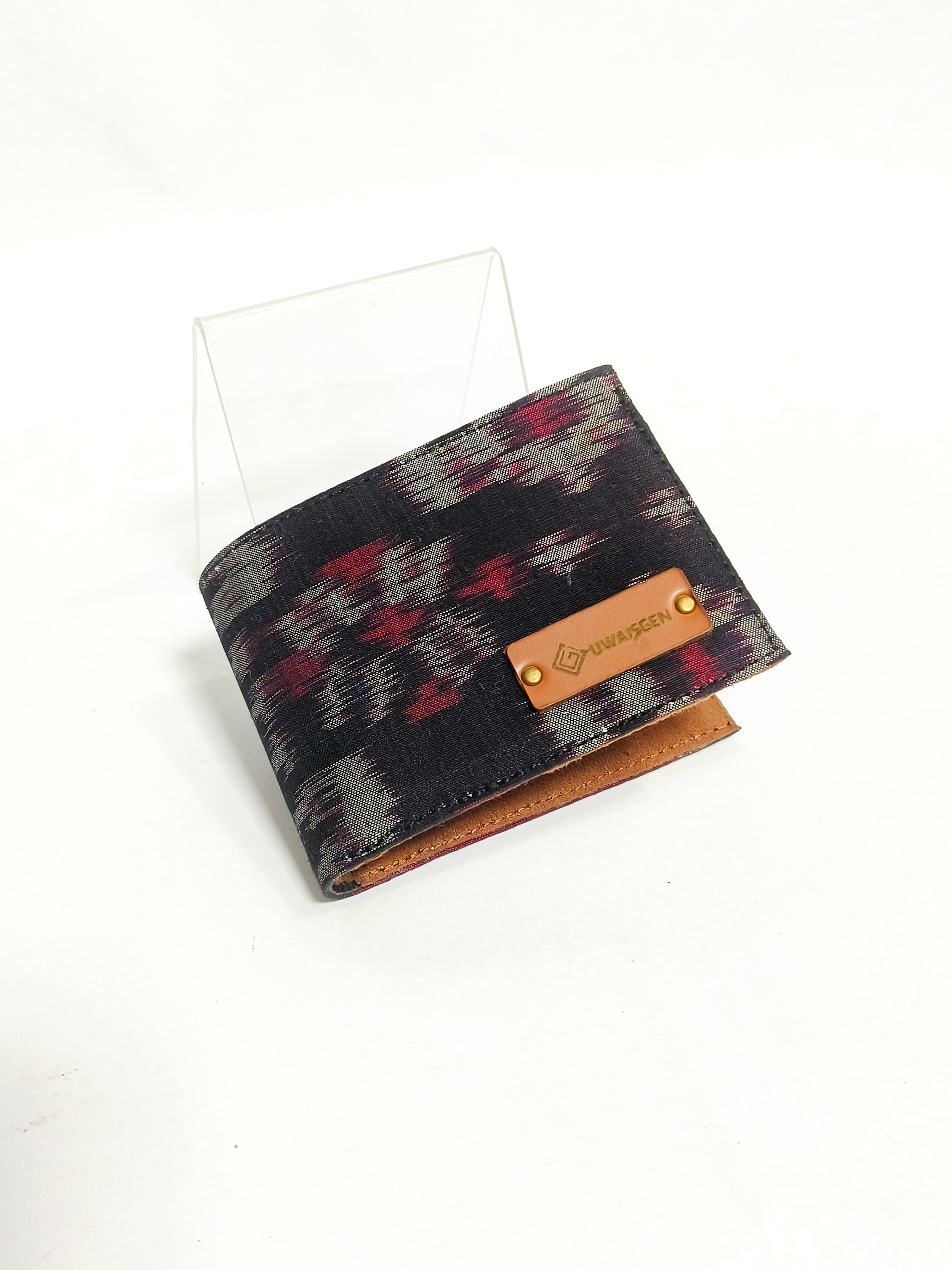 UWAISGEN Dompet Saku Dompet Endek Etnik Bali Handmade Dompet Kaiden