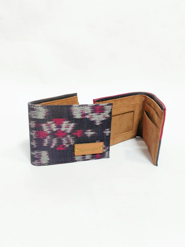 UWAISGEN Dompet Saku Dompet Endek Etnik Bali Handmade Dompet Kaiden