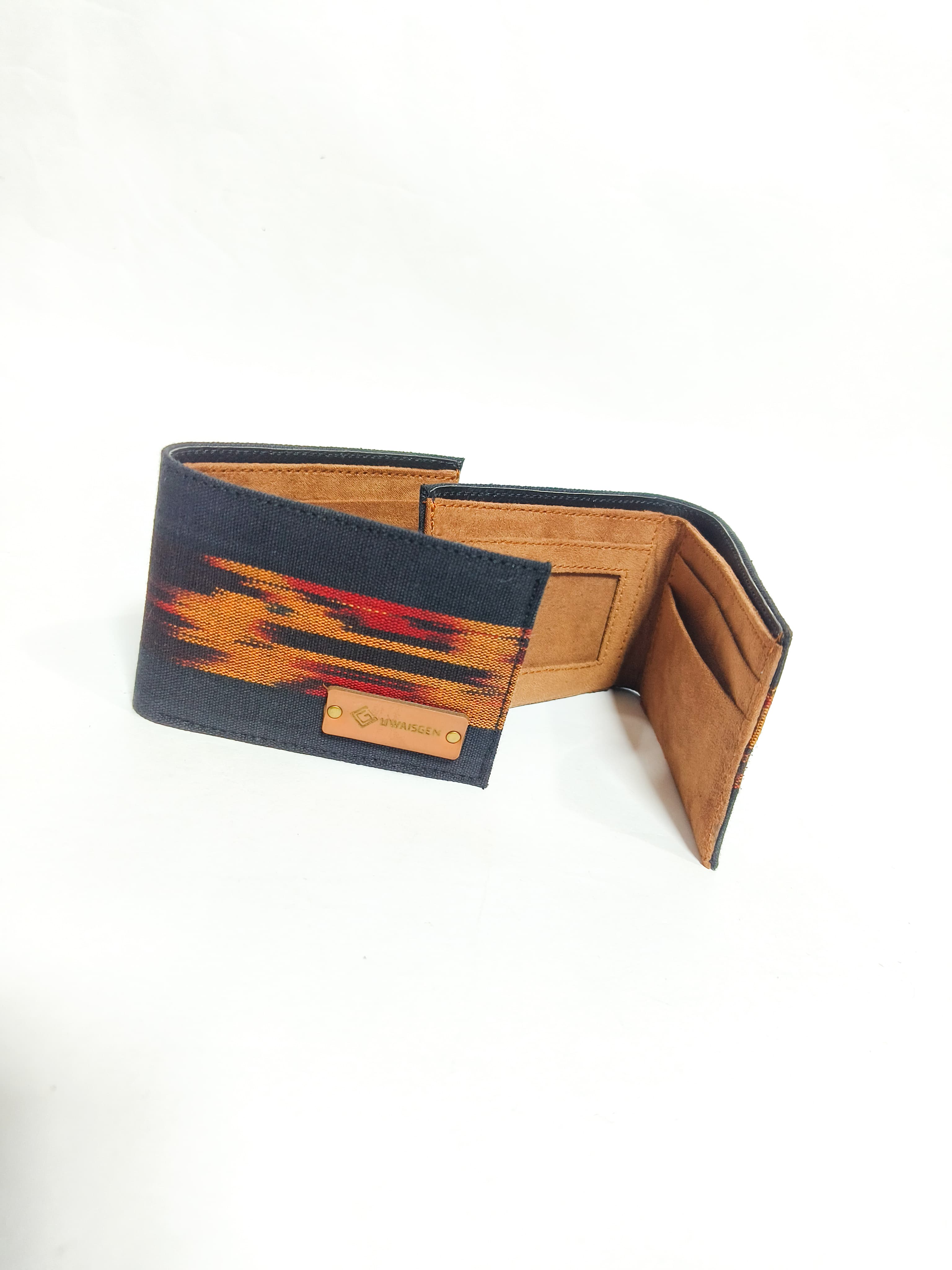 UWAISGEN Dompet Saku Dompet Endek Etnik Bali Handmade Dompet Kaiden
