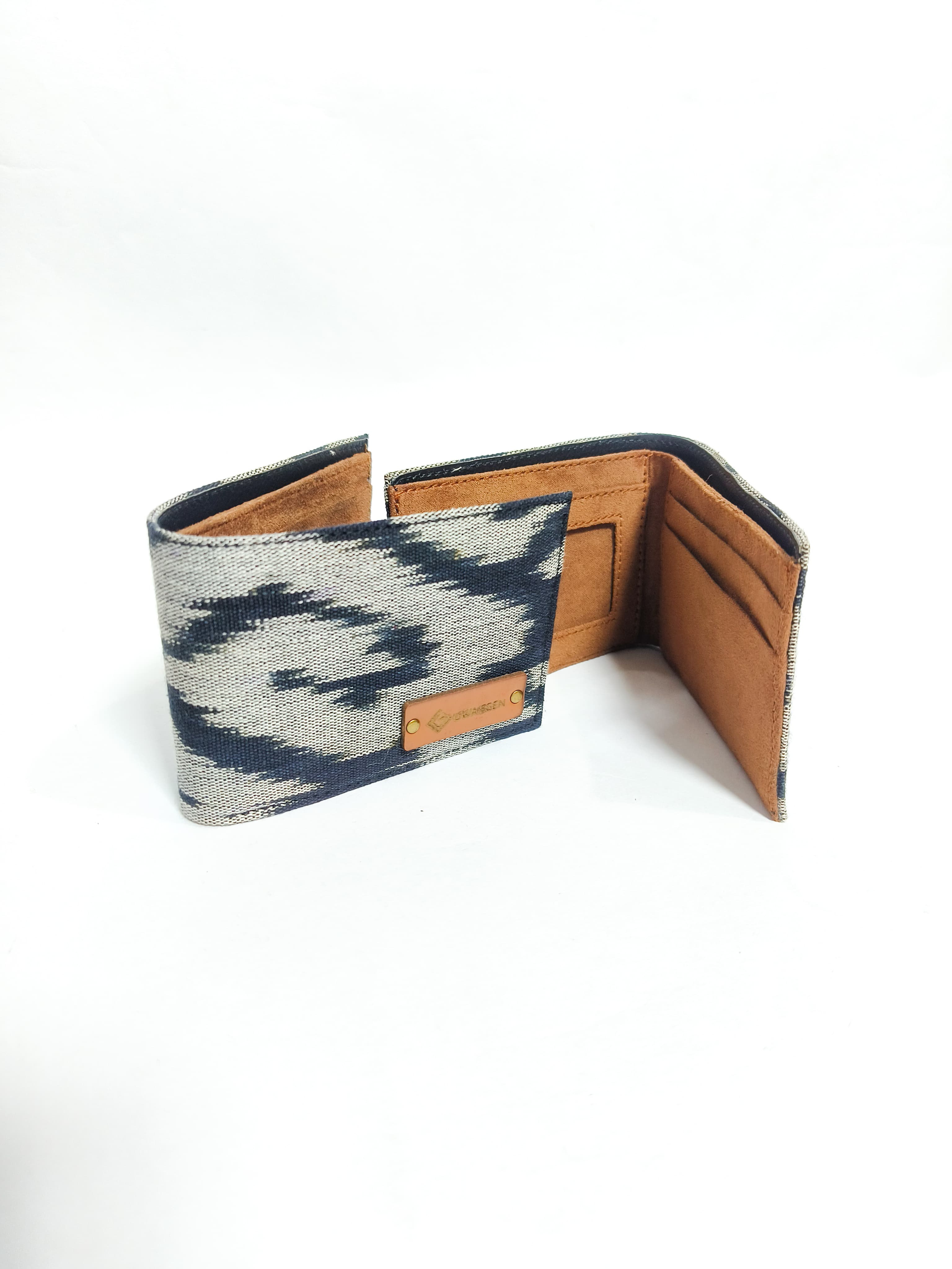 UWAISGEN Dompet Saku Dompet Endek Etnik Bali Handmade Dompet Kaiden