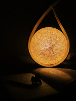 Lampu Hias Pelepah Kelapa - Lampion - Dile Dowel