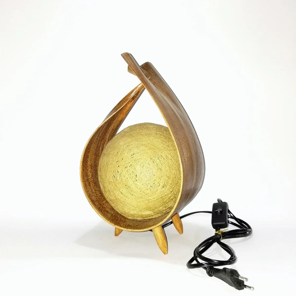 Lampu Hias Pelepah Kelapa - Lampion - Dile Dowel