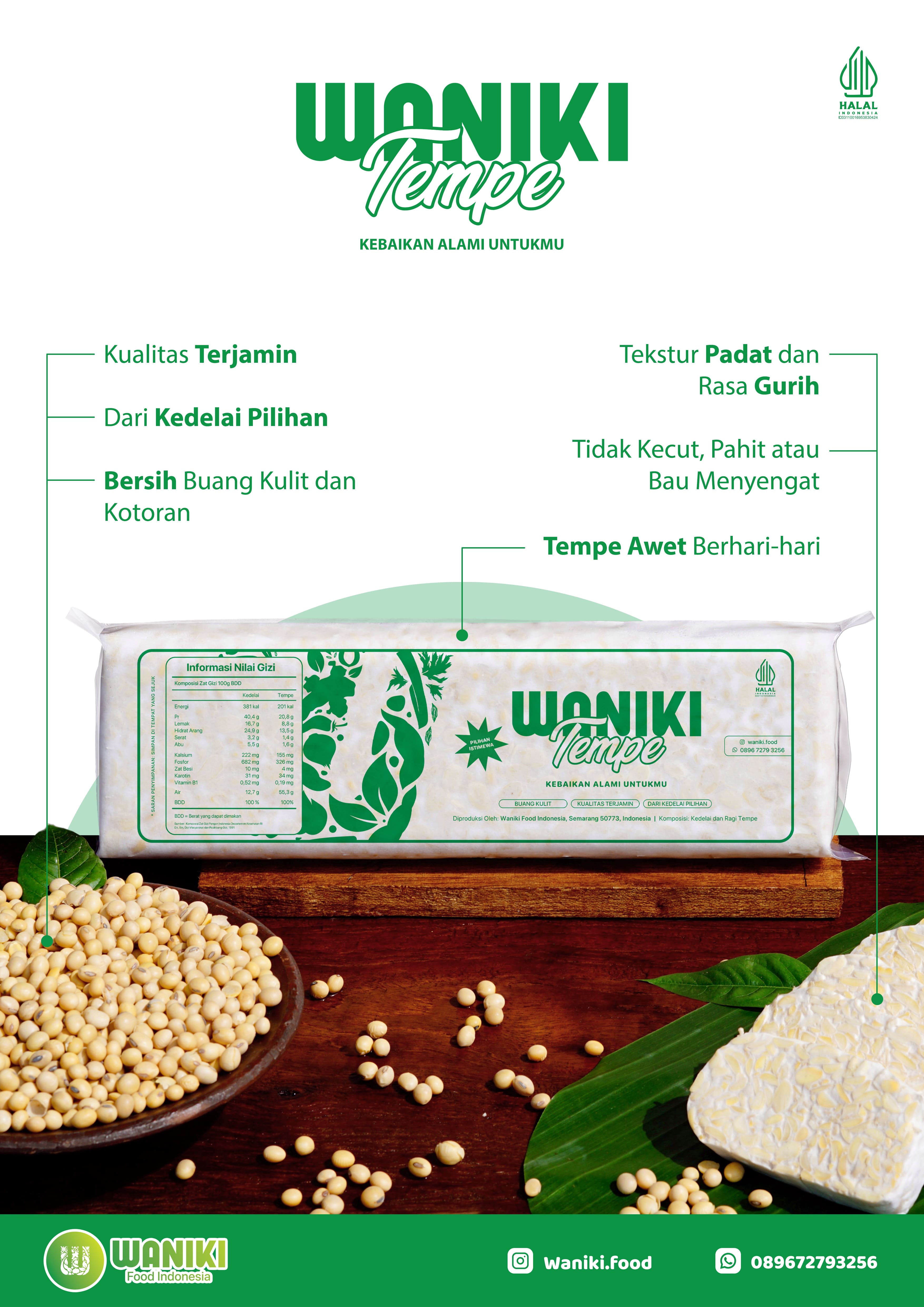 WANIKI TEMPE SEGAR