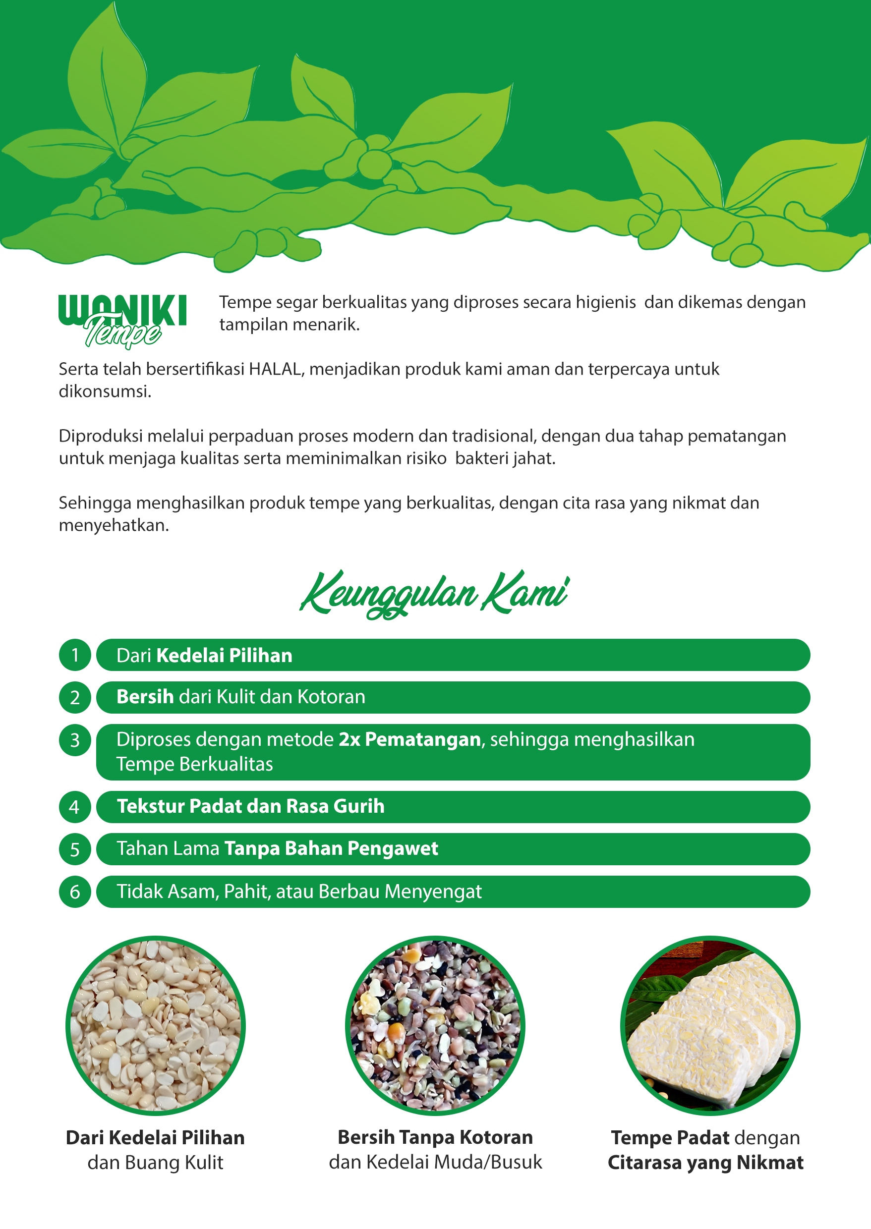 WANIKI TEMPE SEGAR
