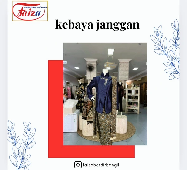KEBAYA JANGGAN BIRUDONGKER