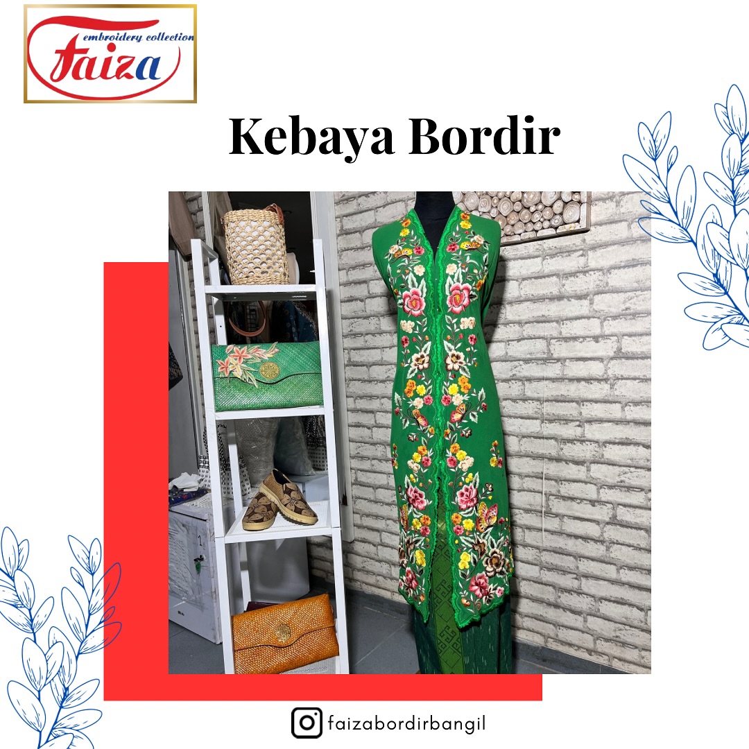 Bahan Kebaya Bordir By Faiza Bordir